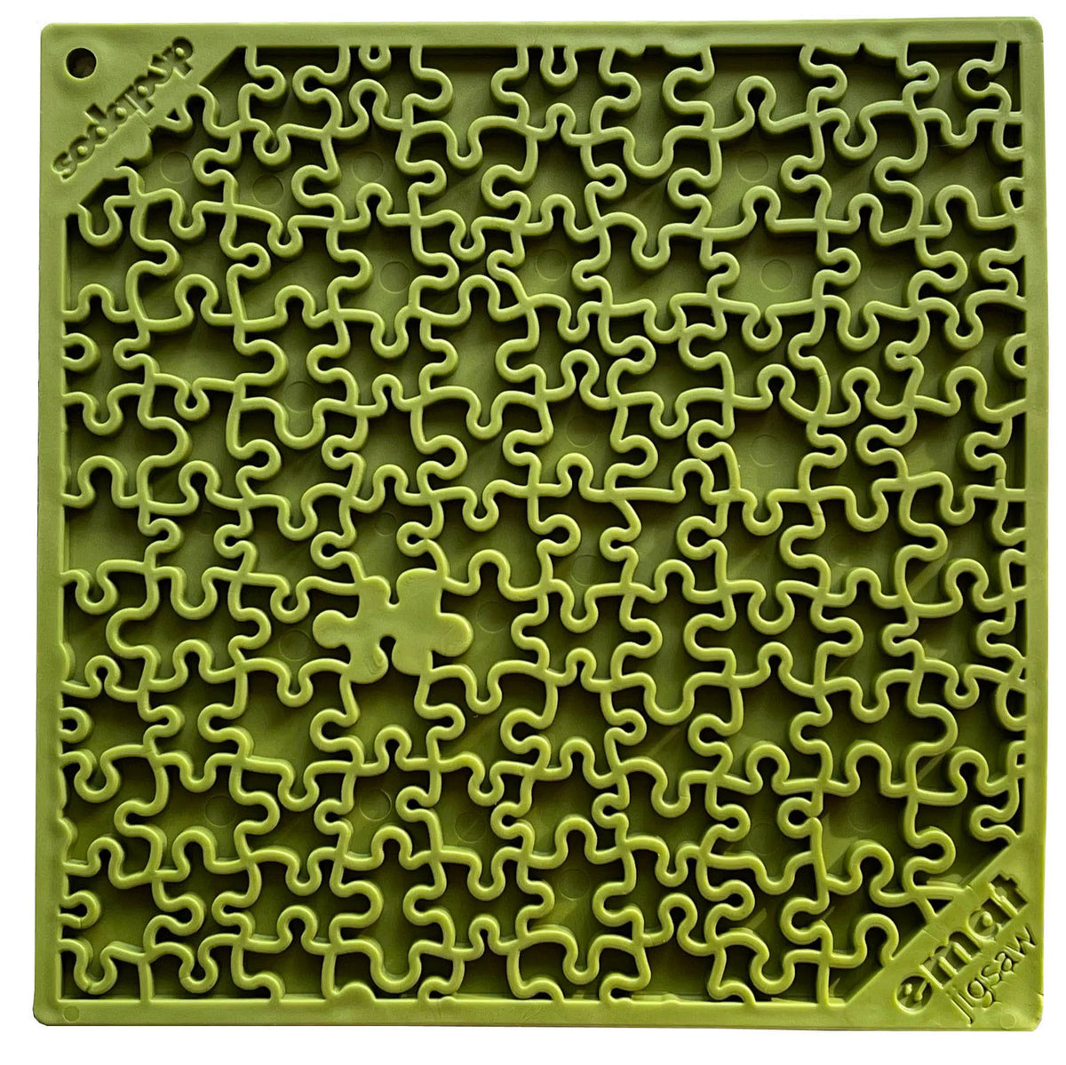 Calming Enrichment Lick Mat — Jigsaw