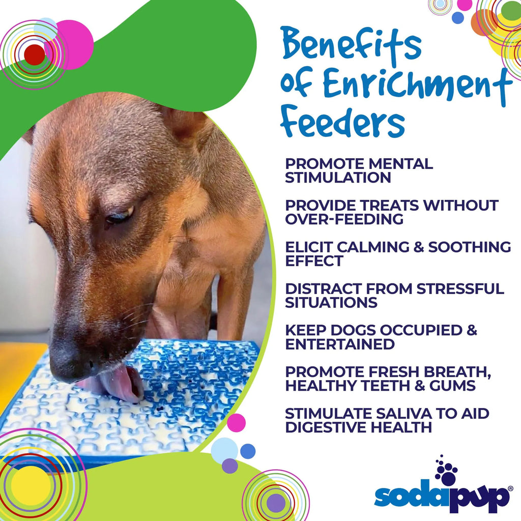 Calming Enrichment Lick Mat — Jigsaw