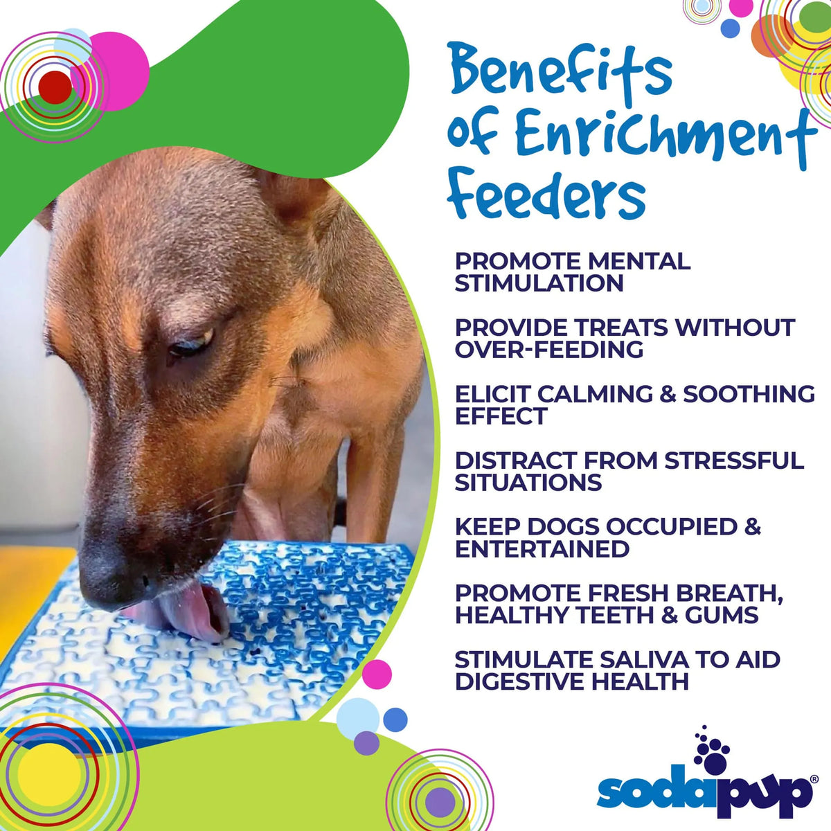 Calming Enrichment Lick Mat — Jigsaw